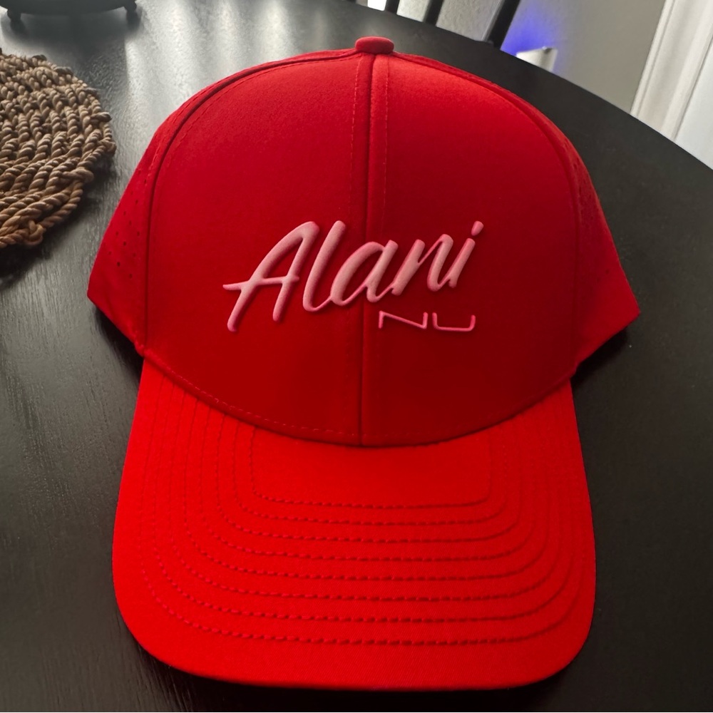 Alani NU Red Baseball Cap